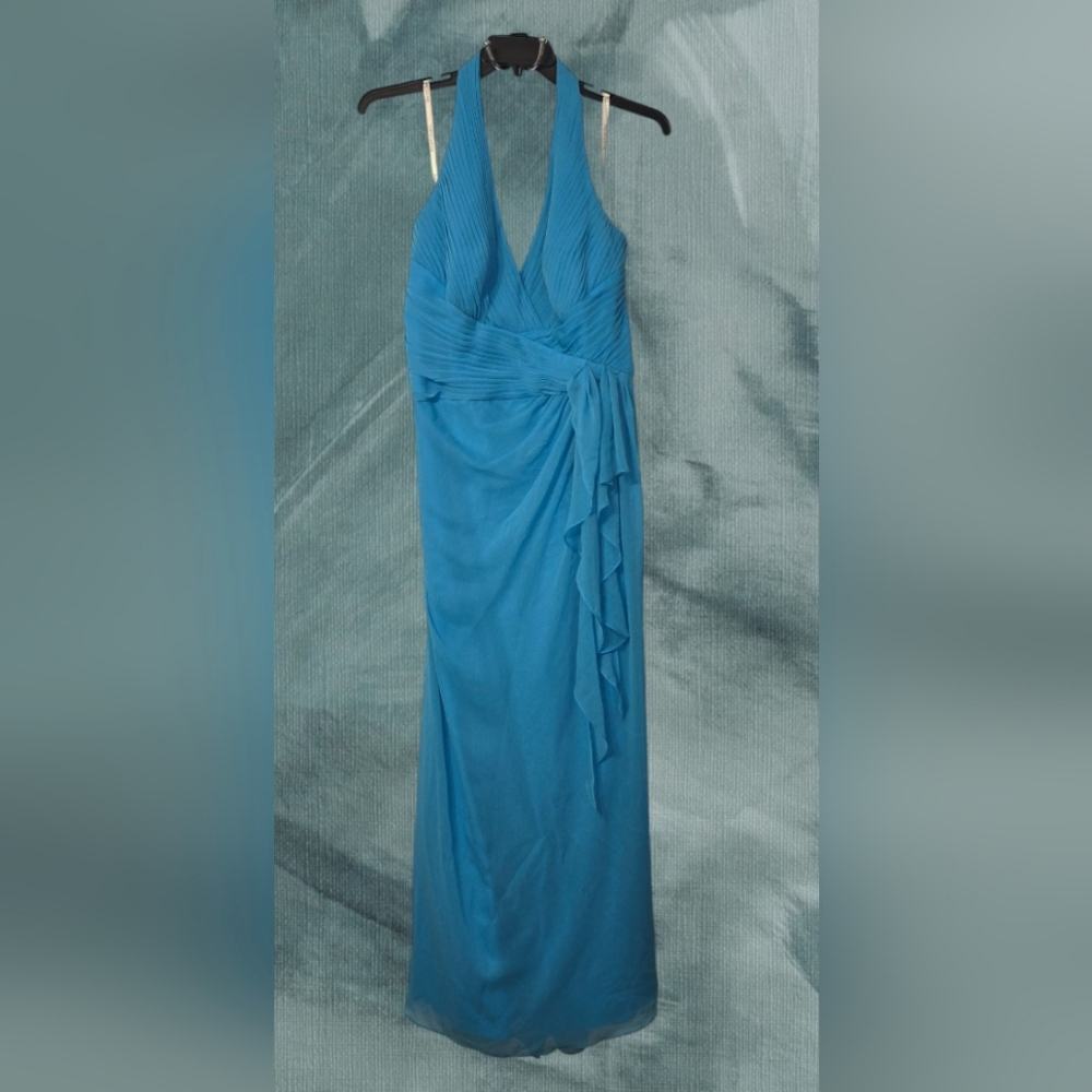 Blue size 20 Long Formal Gown Wedding/Prom